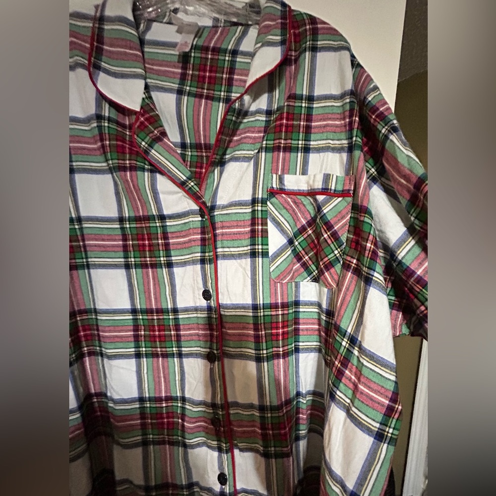 Wondershop pajama set XXL plaid.
